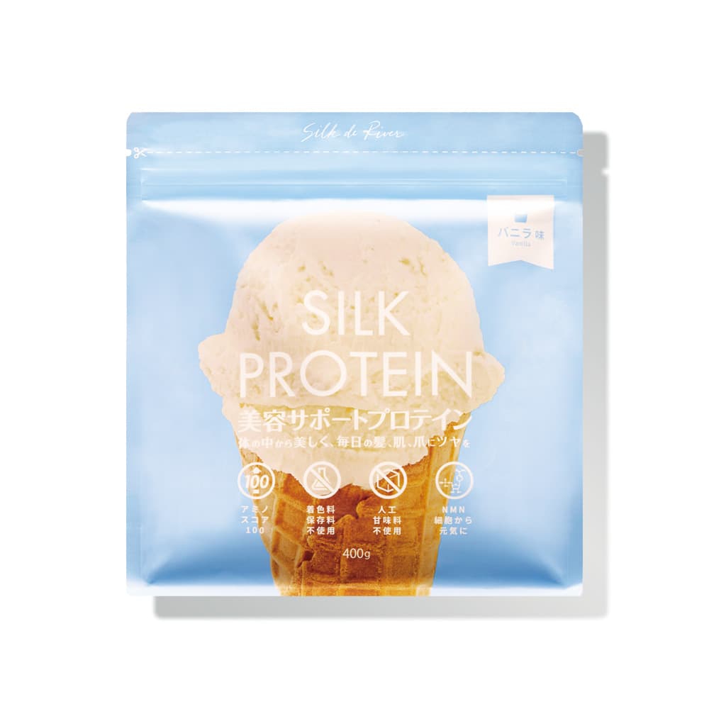シルクドリバー シルクプロテイン silk protein バニラ